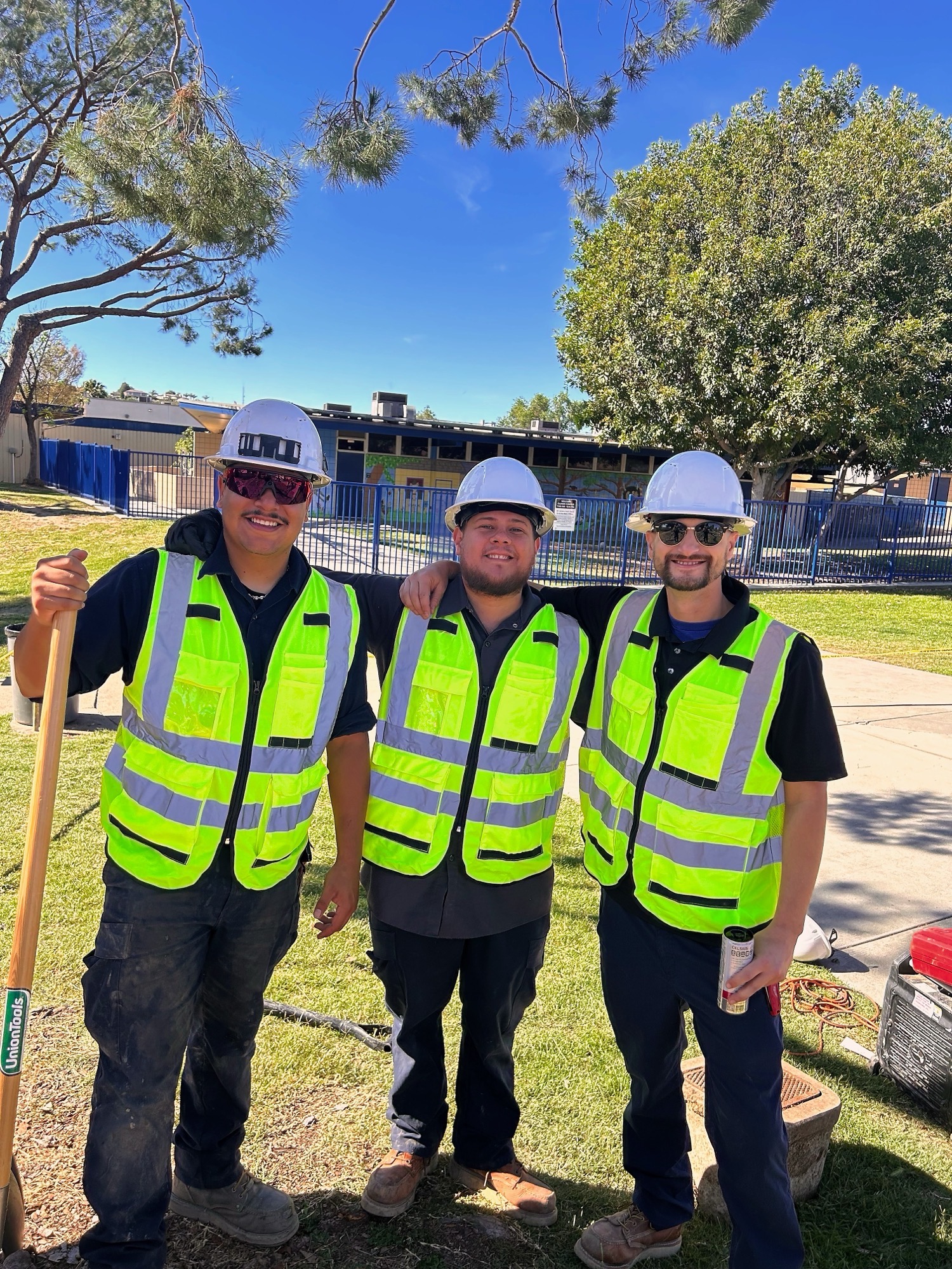 Speedee Drains crew on a residential job